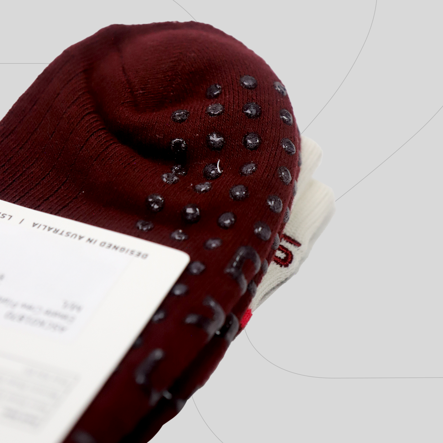 (NEW ORIGINAL) LSKD Elevate Crew Pilates Grip Socks