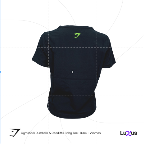 Gymshark Dumbells & Deadlifts Baby Tee