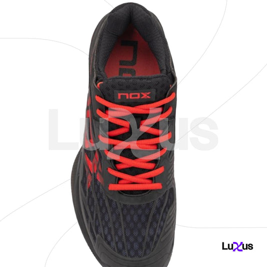 Padel shoes Nox AT10 LUX Black/Red