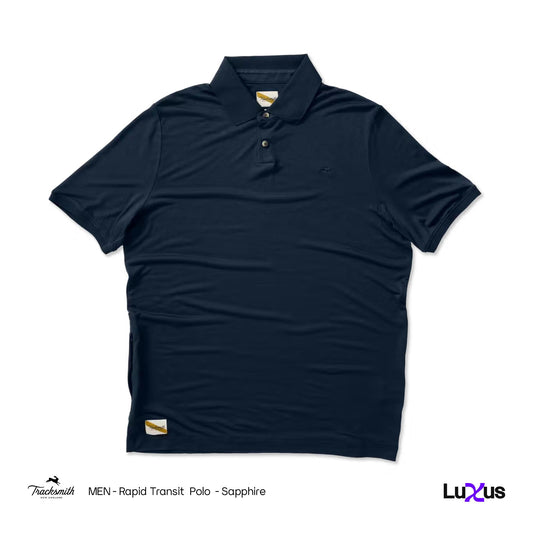 [NEW ORIGINAL] Tracksmith Kaos  - Training/Travel Rapid Transit Polo Men