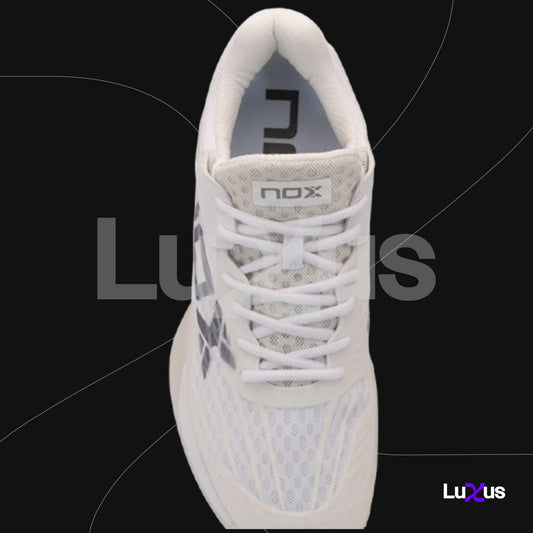 Nox AT10 LUX Padel Shoes White/Grey