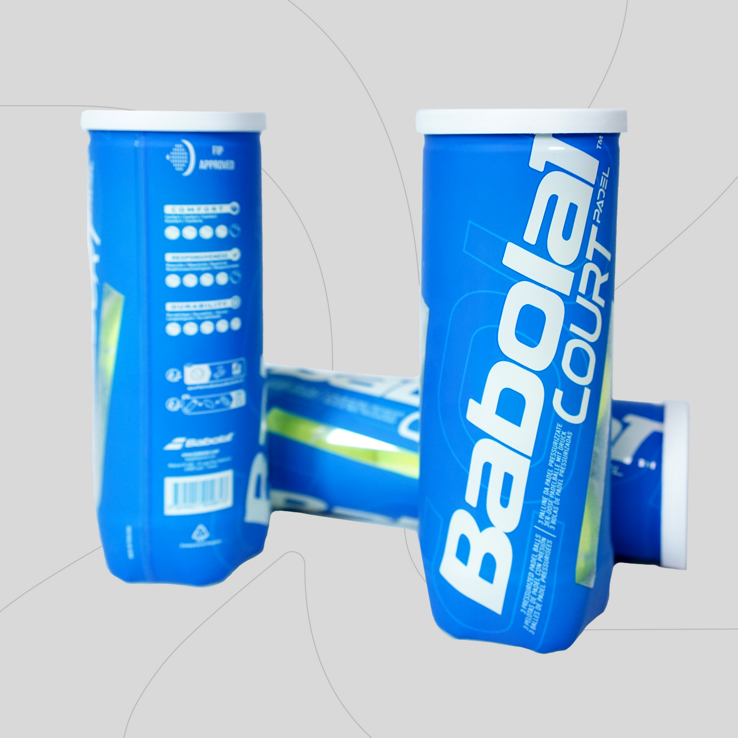 Babolat Court X3 Padel Balls - New Original