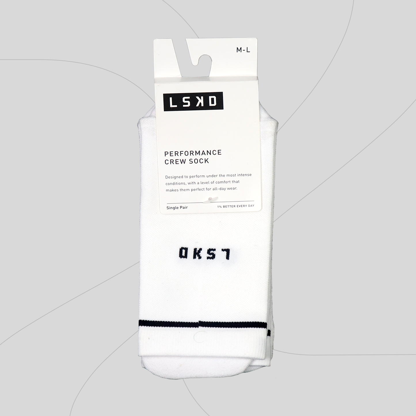 (NEW ORIGINAL) LSKD Fast Performance Crew Socks