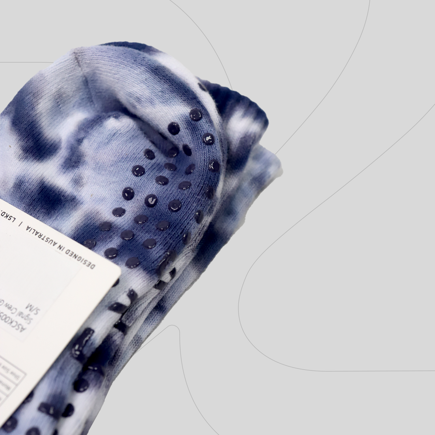 (NEW ORIGINAL) LSKD Signal Crew Pilates Grip Socks