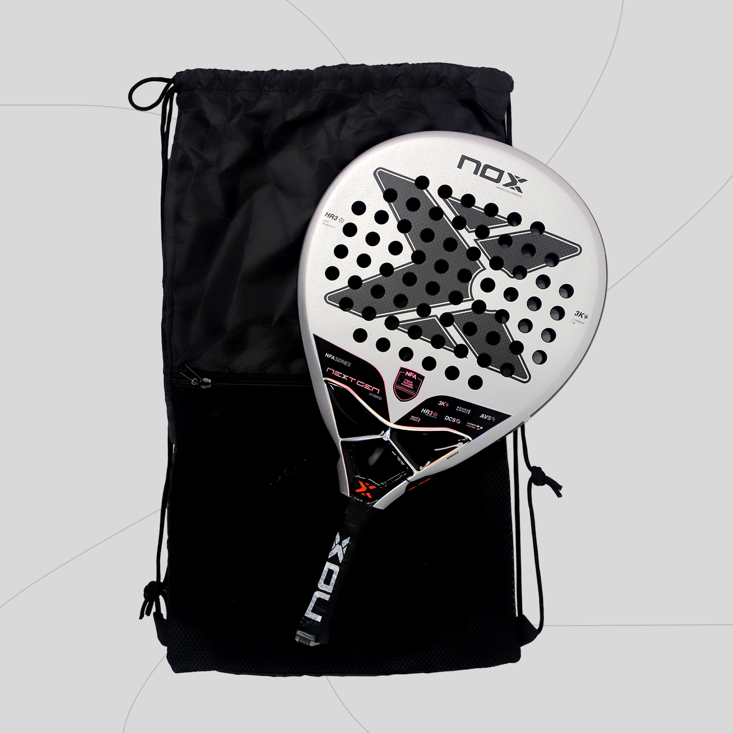 ⁠(New Original) Nox NextGen Hybrid 3K NFA 2025 Racket