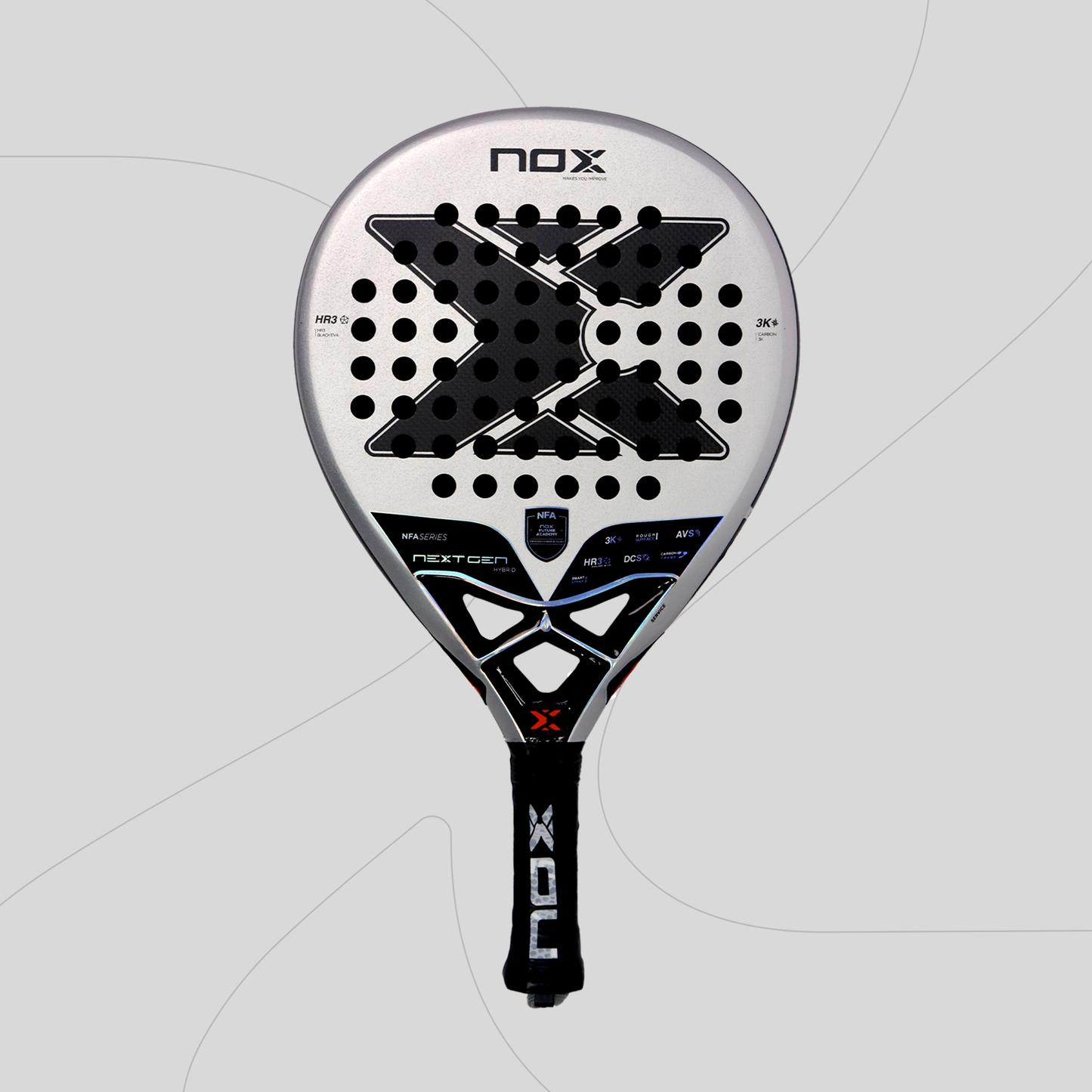 ⁠(New Original) Nox NextGen Hybrid 3K NFA 2025 Racket