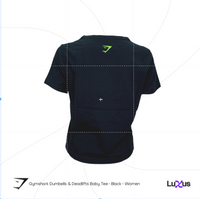 Gymshark Dumbells & Deadlifts Baby Tee