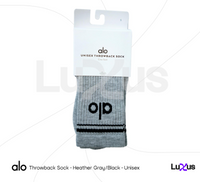 Alo Yoga Unisex Throwback Socks Ankle