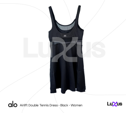 Alo Yoga Airlift Double Trouble Tennis Dress