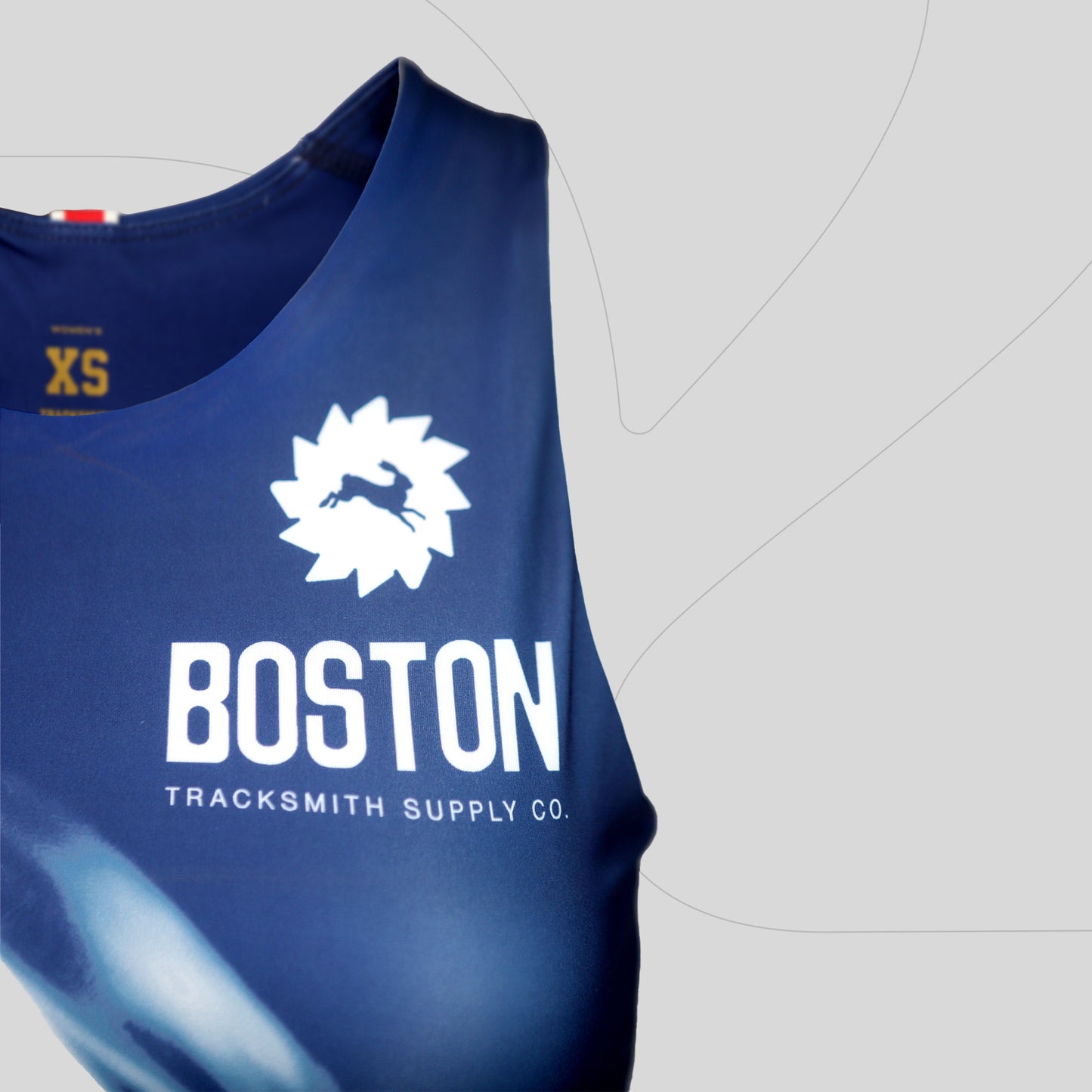 (NEW ORIGINAL) Tracksmith Women Race Top Boston